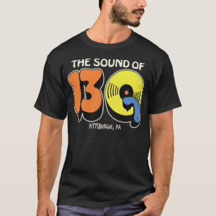 Camiseta Estação de rádio retrô com defeito 13Q Pittsburgh 
