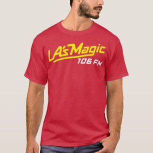 Camiseta Estação de rádio retrofalsa da FM MAGIC 106 FM