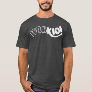 Camiseta Estação de rádio Rock WBRK101 70s