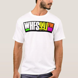 Camiseta Estação de rádio Whfs 99.1 fm