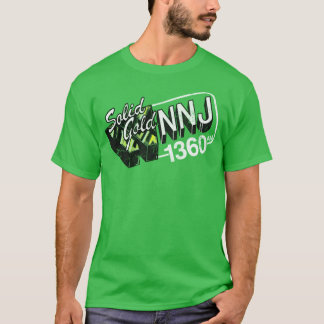 Camiseta Estação de rádio WNNJ New Jersey 70s 1360