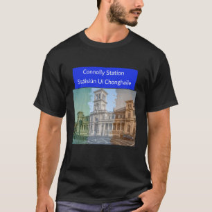 Camiseta Estação de Trem Connolly Irlanda
