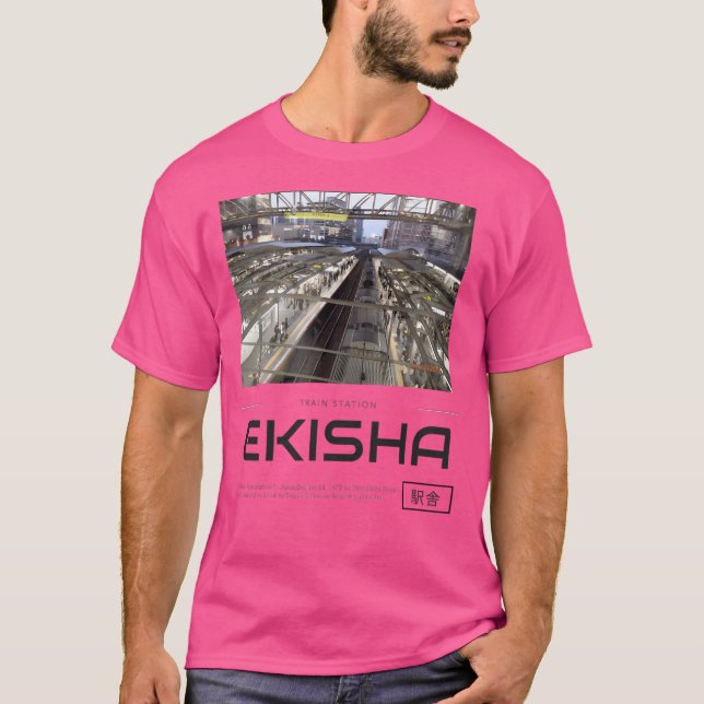 Camiseta Estação de trem do Japão (Frente)