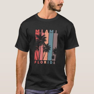 Camiseta Estação de Vacinas de Verão da Praia de Miami Flor