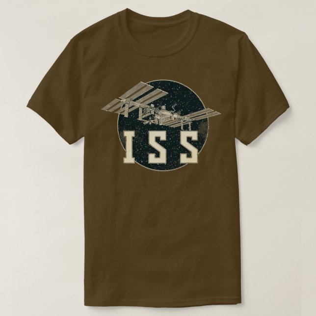 Camiseta Estação Espacial Internacional ISS (Frente do Design)