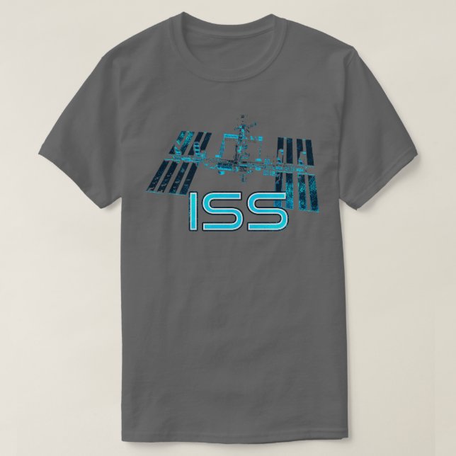Camiseta Estação Espacial Internacional ISS 13 (Frente do Design)