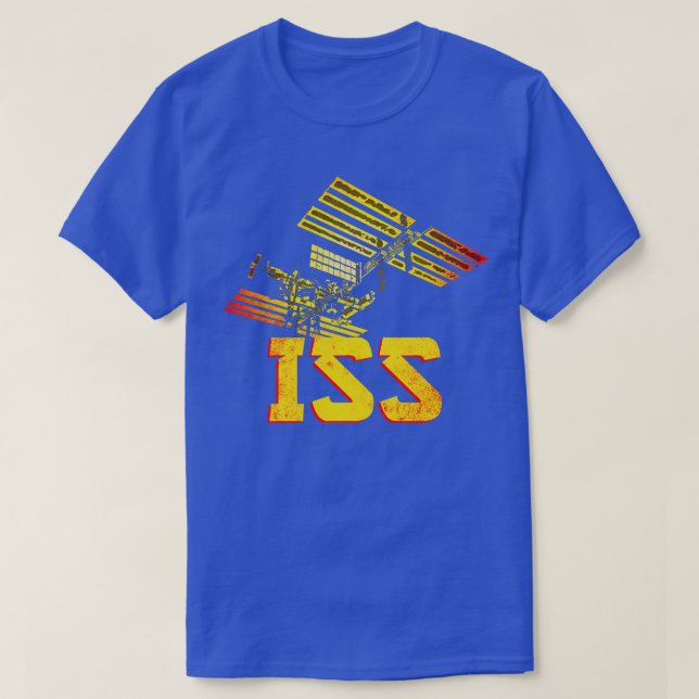 Camiseta Estação Espacial Internacional ISS 14 (Frente do Design)