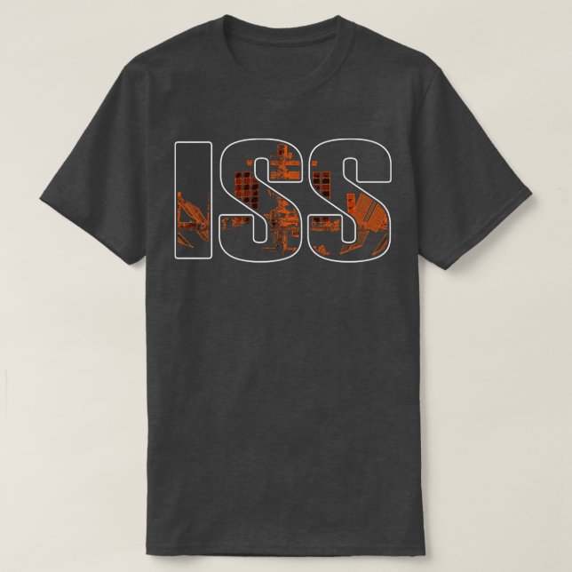 Camiseta Estação Espacial Internacional ISS 18 (Frente do Design)