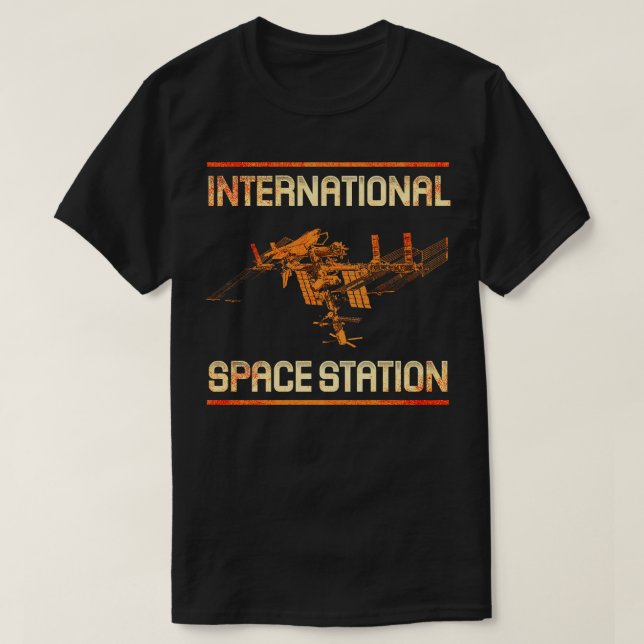 Camiseta Estação Espacial Internacional ISS 5 (Frente do Design)