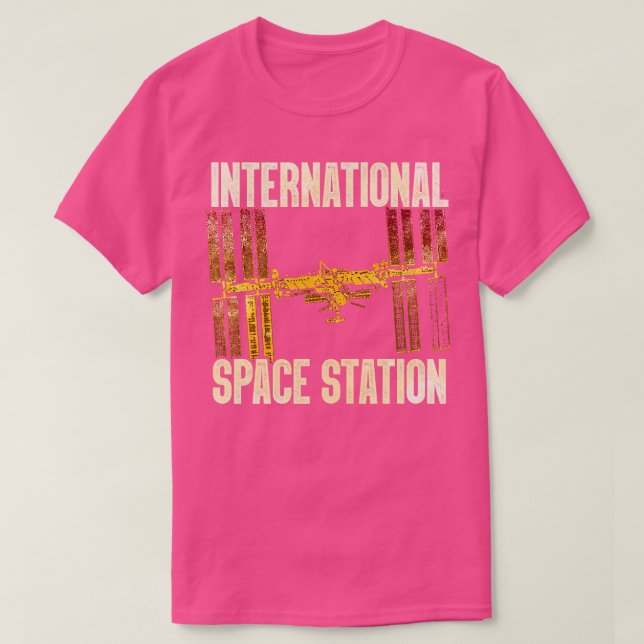 Camiseta Estação Espacial Internacional ISS 7 (Frente do Design)