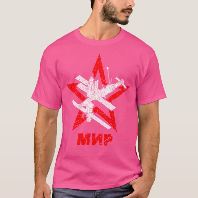 Camiseta Estação Espacial Mir (Frente)