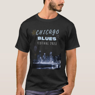 Camiseta Estação Festival do Chicago Blues