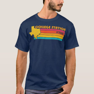Camiseta Estação Universitária Texas Vintage angustiou Souv