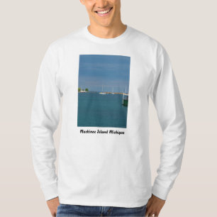 Camiseta Estacionado No Porto De Mackinac
