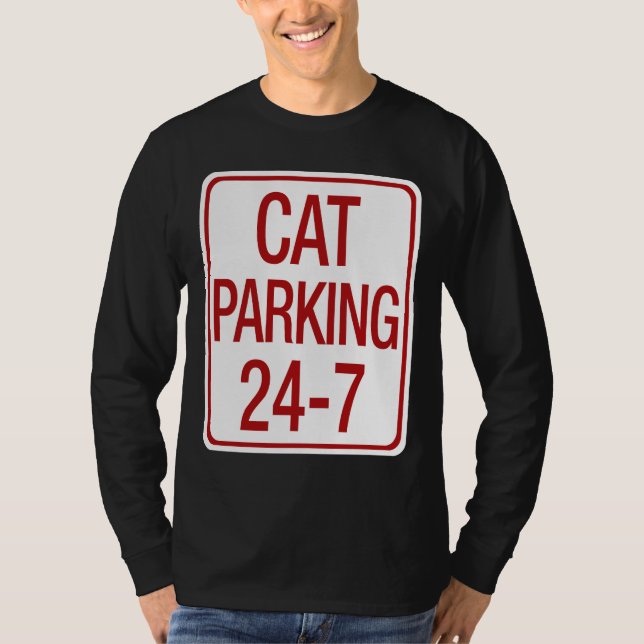 Camiseta Estacionamento do gato (Frente)