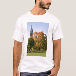 Camiseta Estacione ao lado do Edifício do Parlamento em Ott