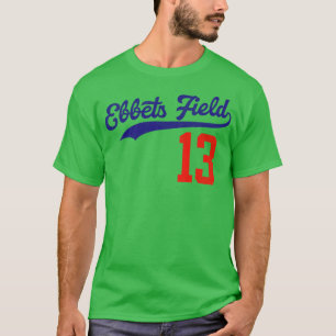 Camiseta Estádio de Baseball em Campo de Ebbets Defunct Est