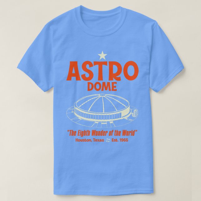 Camiseta Estádio de beisebol desativado Astrodome (Frente do Design)