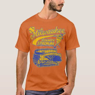 Camiseta Estádio Defunct Baseball no Condado de Milwaukee
