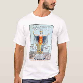 Camiseta Estado 1918 de Califórnia justo