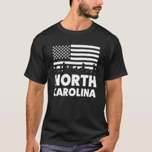 Camiseta Estado Americano da Carolina do Norte