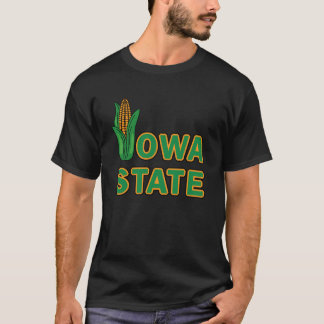 Camiseta Estado americano de Iowa famoso com milho