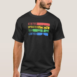Camiseta Estado Atualizado Para O Advogado Da Faculdade De