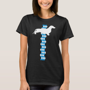 Camiseta Estado Da Baviera - Dachshund De Curta Duração