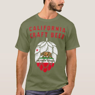 Camiseta Estado da Califórnia Bandeira Estados Unidos do Ar