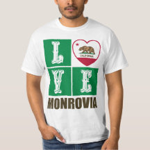 Estado da Califórnia Flag Heart Monrovia