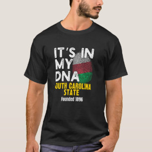 Camiseta Estado da Carolina do Sul, SCSU, Roupas Urbanas HB