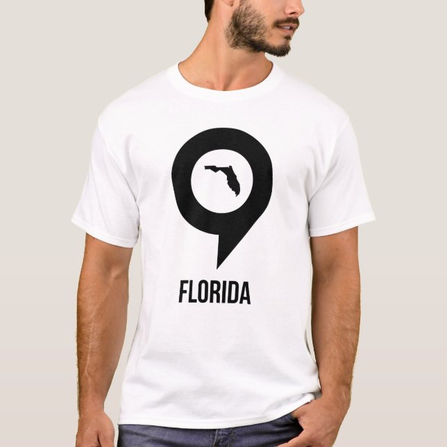 Camiseta Estado da Flórida (Frente)