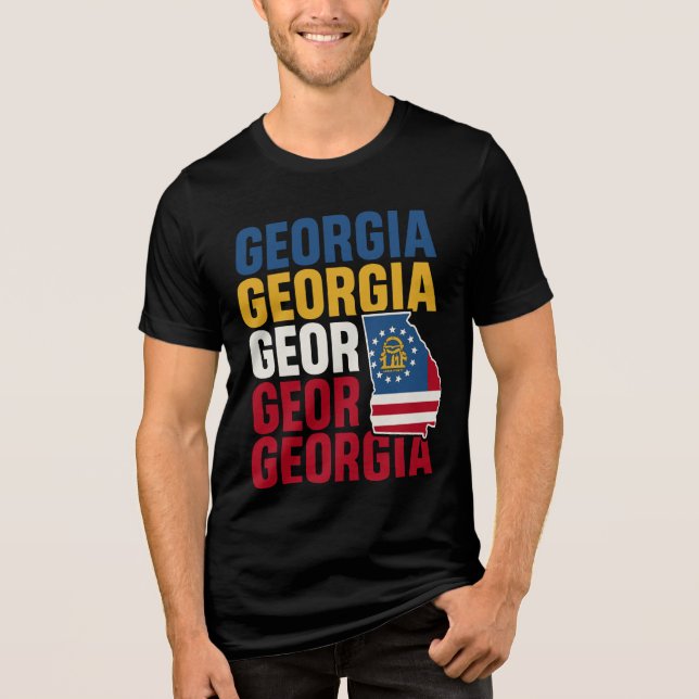 Camiseta Estado da Geórgia (Frente)