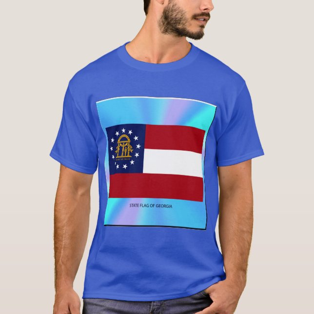 Camiseta Estado da Geórgia - Unisex (Frente)