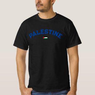 Camiseta Estado da Palestina Universidade da Varsity Styl