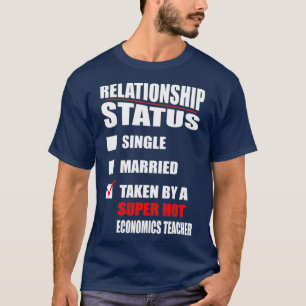 Camiseta Estado Da Relação Tomada Pelo Professor De Economi