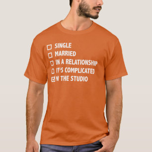 Camiseta Estado da Relação Vintage do Estúdio