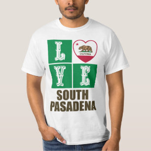 Camiseta Estado da República da Califórnia Apaixonando Pa