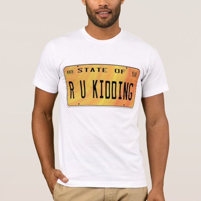 Camiseta Estado de caçoar de R U (Frente)