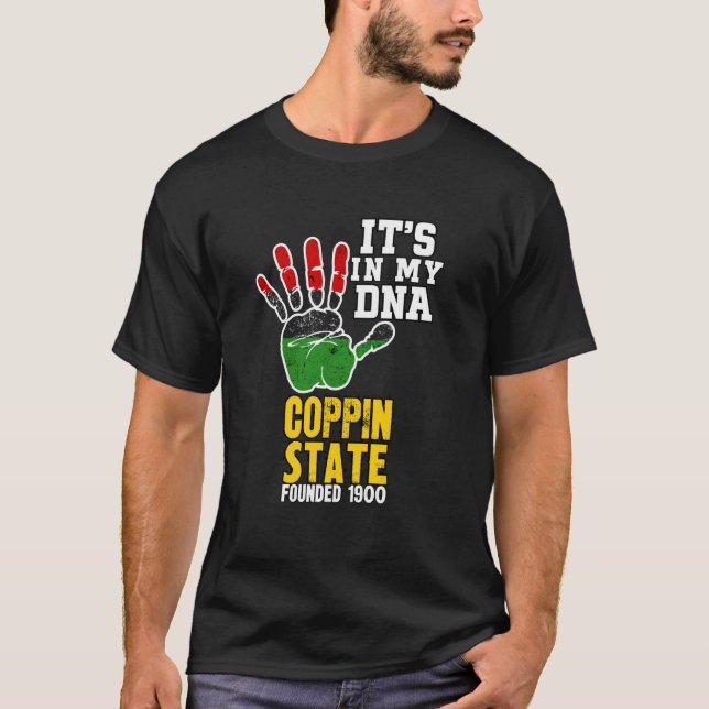 Camiseta Estado de Coppin, CSU, Souvenir HBC Design (Frente)