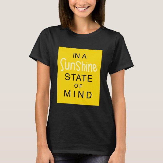 Camiseta Estado de Espírito Ensolarado (Frente)