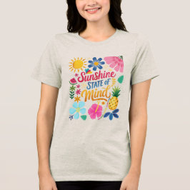 Camiseta Estado de espírito sunshine