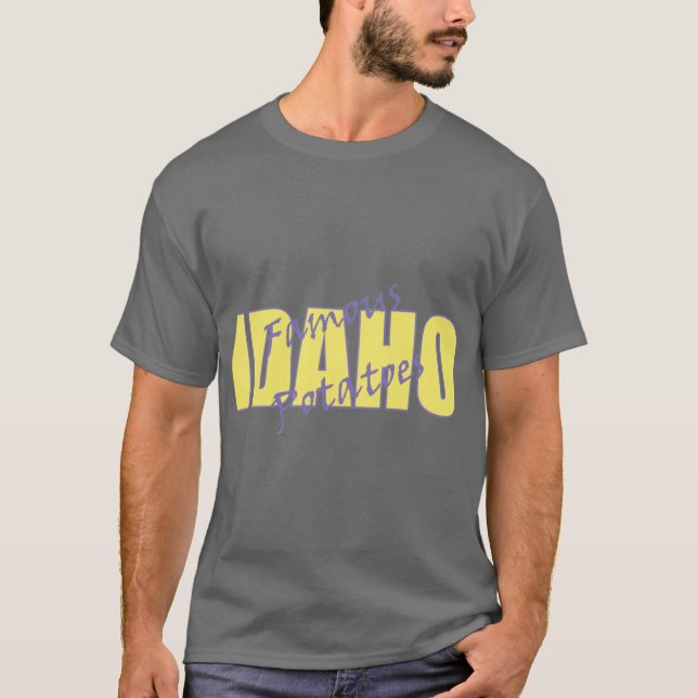 Camiseta Estado de Idaho (Frente)