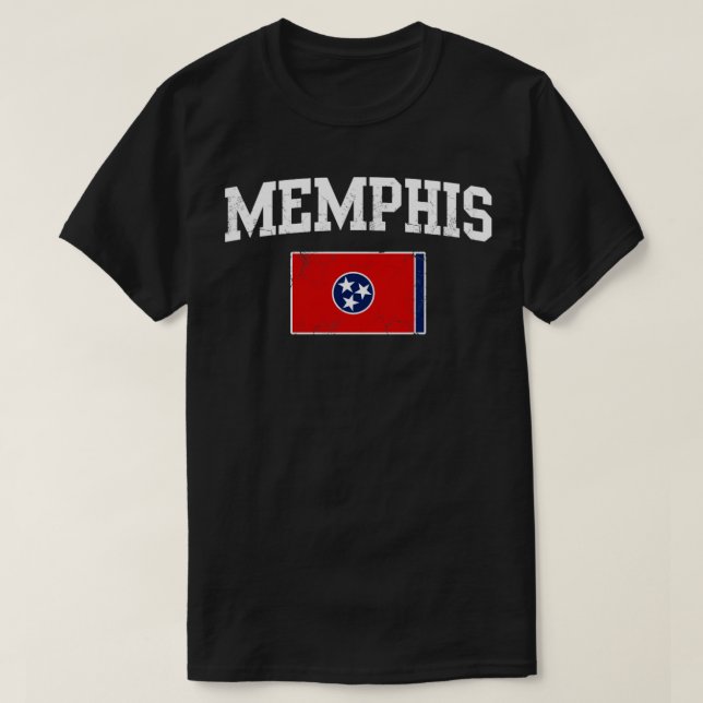 Camiseta Estado de Memphis - Vintage - Incomodado (Frente do Design)