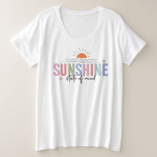 Camiseta Estado De Mente Do Sol