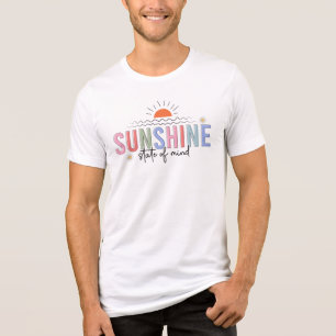 Camiseta Estado De Mente Do Sol