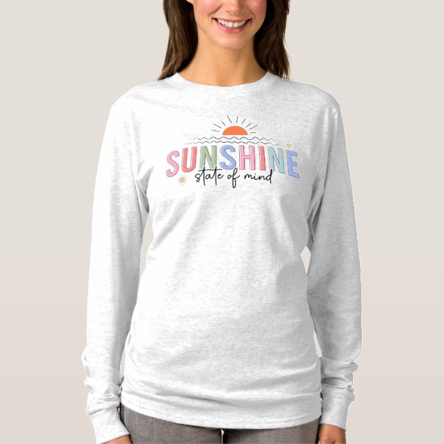 Camiseta Estado De Mente Do Sol (Frente)