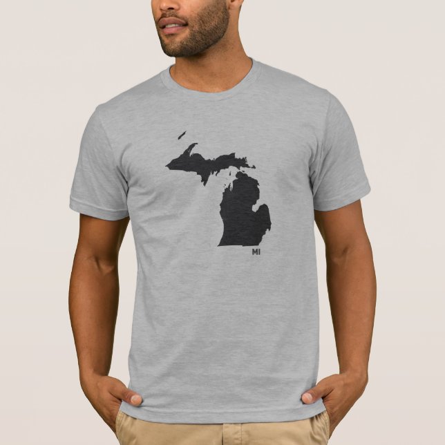 Camiseta Estado de Michigan (Frente)