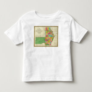 Camiseta Estado de Missouri e de território de Arkansas