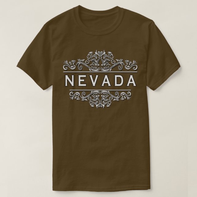 Camiseta Estado de Nevada (Frente do Design)
